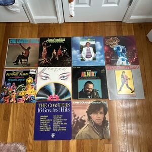 Vintage Vinyl Record Lot - Assorted Classic Albums